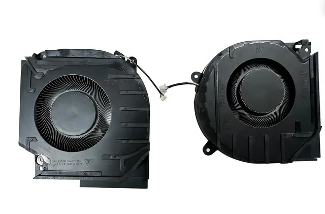 Alt view image 5 of 6 - CyanWind New CPU Cooling Fan + GPU Cooling Fan for OMEN HP Gaming Laptop PC 16-AE0XXX 16-AE0018CA 16-AE0267NR 16-AE0000CA 16-AE0075CL 16-AE0009NR 16-AE0010ST 16-AE0008CA 16-AE0377NR 16-AE0457NR