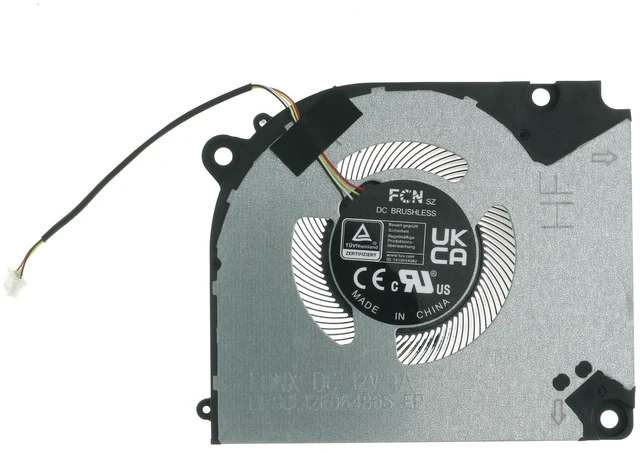 Main image of Replacement GPU Cooling Fan for Hasee Z7D6 Z8D6 Z8R7 Z9D7 Z9R7 Z9R9 G8R9 G9R9 12V DFSCL12E06486S FQNX