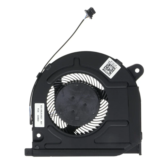 Alt view image 3 of 6 - CPU&GPU Cooling Fan Replacement for Dell Vostro 7500 7501 Inspiron 7501 P102F 0KGH4R 0YND40 FMF2 FMF3 DFS150705AF0T DFS150005AA0T