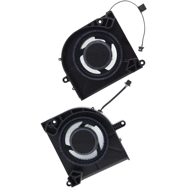 Alt view image 2 of 7 - Deal4GO Main CPU & GPU Graphics Cooling Fan 2GN4X 02GN4X Replacement for Dell Alienware M16 R2 Gaming Laptop