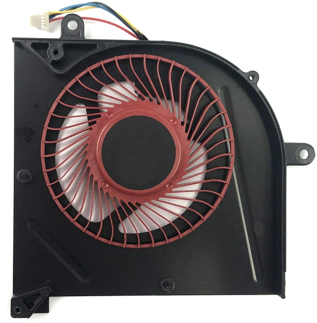 Alt view image 3 of 5 - BestParts CPU + GPU Cooling Fan for MSI GS63 GS63VR GS73 GS73VR (Pair Fans, 12V, 4-Pin, 20dB, Laptop)