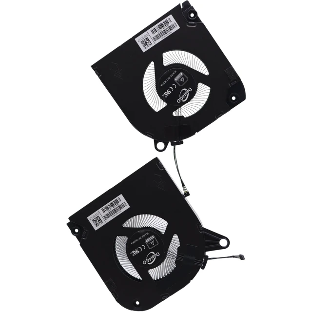 Alt view image 6 of 6 - Deal4GO 60W 12V CPU GPU Graphics Cooling Fan kit N43728-001 Replacement for HP Transcend 16-U 16-U0000 2023 with RTX 4050 Graphics