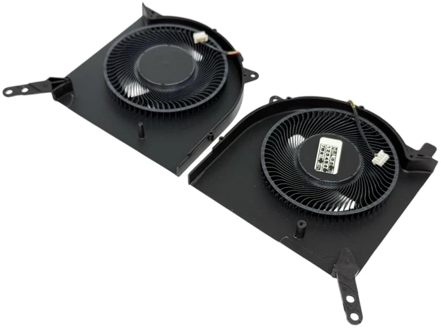 Alt view image 3 of 3 - VoltaGuru New Laptop CPU + GPU Cooling Fans for Lenovo Legion 5 Pro-16ACH6H Type 82JQ; NP: NS8CC14-20J08, NS8CC15-20J09, DFSAL12E064860, DFSAL12E164860, 5H40S20277, 5H40S20278