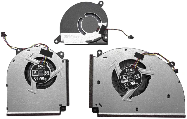 Main image of BestParts New CPU+GPU Cooling Fan Replacement for ASUS ROG Strix G18 (2024) G814, G814JIR G814JVR G814JZR, P/N: 13NR0D90P08011 13NR0CG0P04011 13NR0D90P09011