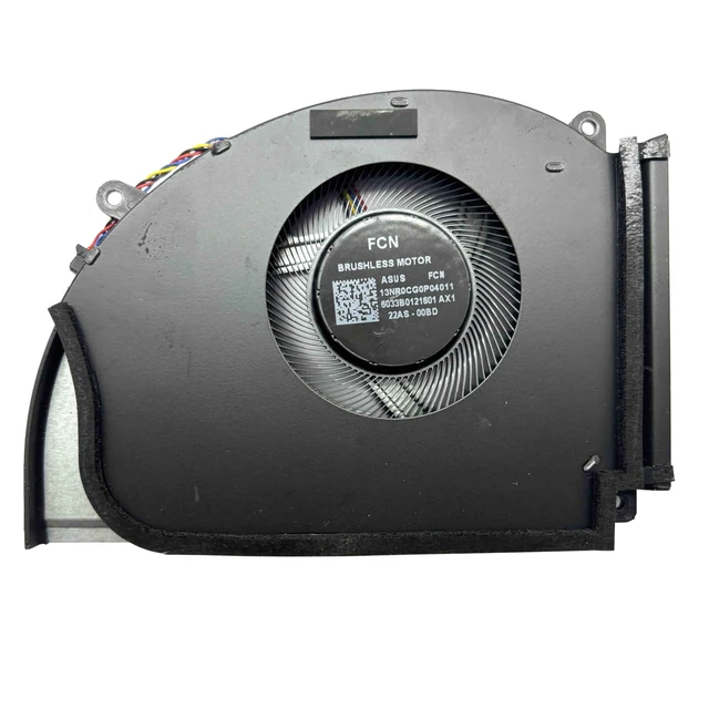 Alt view image 4 of 5 - BestParts New CPU+GPU Cooling Fan Replacement for ASUS ROG Strix G18 (2024) G814, G814JIR G814JVR G814JZR, P/N: 13NR0D90P08011 13NR0CG0P04011 13NR0D90P09011