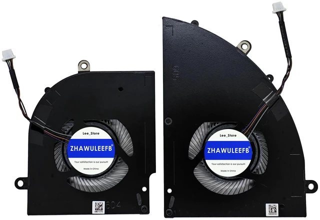 Main image of ZHAWULEEFB Replacement New CPU+GPU Cooling Fan for MSI Delta 15 A5EFK MS-15CK Series BS5405HS-U5N BS5405HS-U5P DC5V 1A Fan
