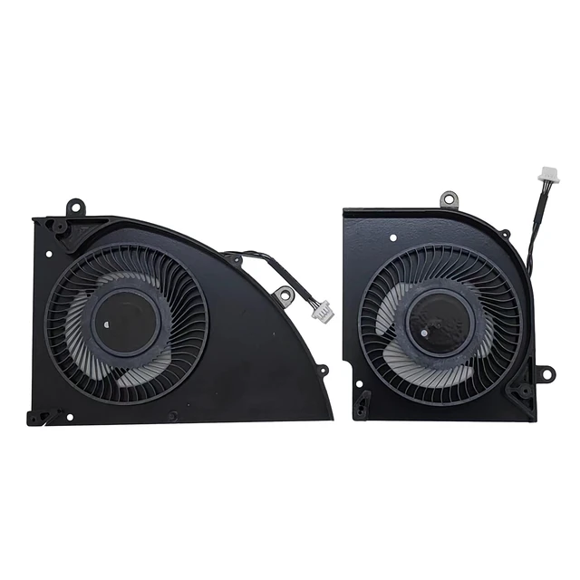 Alt view image 2 of 2 - ZHAWULEEFB Replacement New CPU+GPU Cooling Fan for MSI Delta 15 A5EFK MS-15CK Series BS5405HS-U5N BS5405HS-U5P DC5V 1A Fan