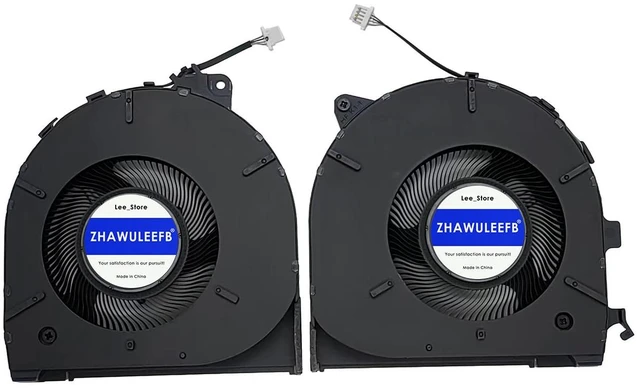 Main image of ZHAWULEEFB Replacement New CPU+GPU Cooling Fan for HP ZBook Studio 16 Inch G9 ZHAN99 G9 HSN-I52 HSN-152C Series EG50060S1-1C140-S9A EG50060S1-1C130-S9A ND85C22-21E03 ND85C22-21E04 DC5V 1.0 Fan