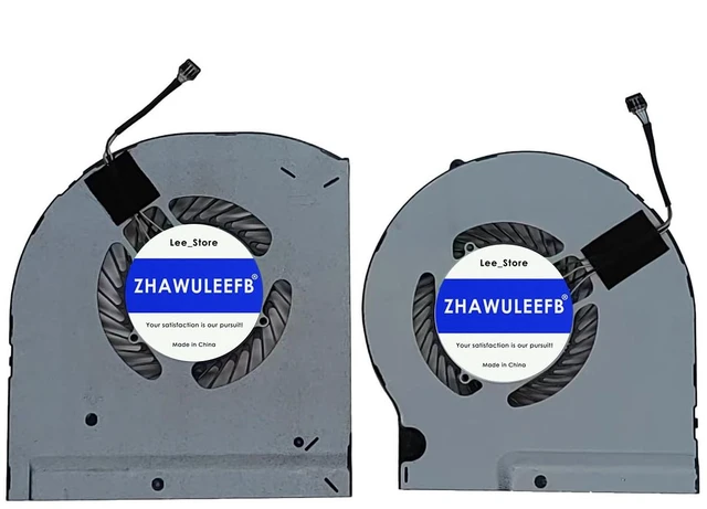 Main image of ZHAWULEEFB Replacement New CPU+GPU Cooling Fan for DELL Alienware 13 ALW13E 13 R3 R4 P81G Series 9NNY1 5H8Y5 EG50060S1-C300-S9A EG50060S1-C290-S9A DC5V Fan