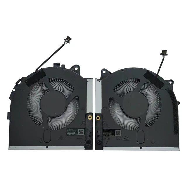 Alt view image 2 of 3 - ZHAWULEEFB Replacement New CPU+GPU Cooling Fan for Dell Alienware M17 R5 2022 Laptop MG75091V1-C080-S9A MG75091V1-C090-S9A DC12V 0.40A Fan