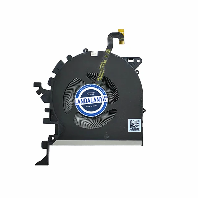Alt view image 3 of 4 - LANDALANYA Replacement New CPU and GPU Cooling Fan for HP ZBOOK Studio 15.6 inch G8 HSN-C12C EG50060S1-1C070-S9A EG50060S1-1C060-S9A NS85C41-20J05 NS85C41-20J06 DC5V 0.50A Fan