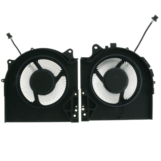Alt view image 2 of 6 - CPU+GPU Cooling Fan Replacement for Dell Alienware M17 R5 2022 Year MG75091V1-C080-S9A MG75091V1-C090-S9A 5K24054NA4 5K24054OLR DC 12V
