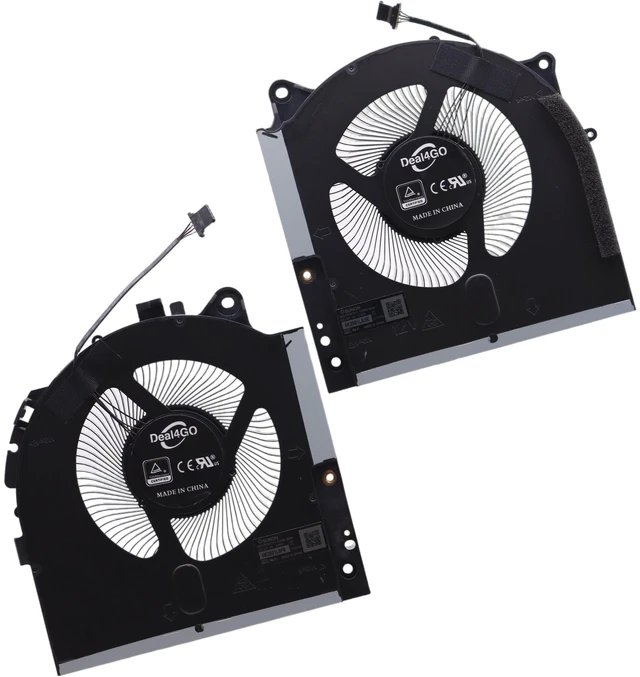 Main image of Deal4GO 12V CPU GPU Graphics Cooling Fan Replacement for Dell Alienware M17 R5 AMD Ryzen Edition 2022