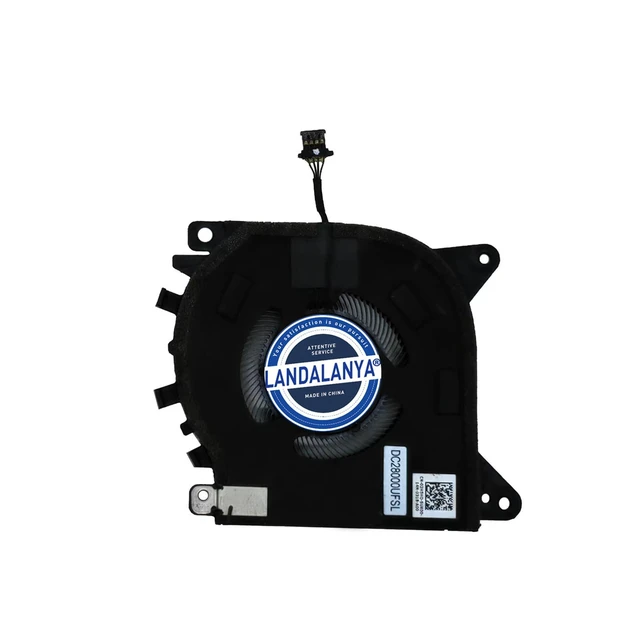 Alt view image 4 of 4 - LANDALANYA Replacement New Laptop Cooling Fan for DELL Alienware X15 R1 X15 R2 Series 02H5HD 07M2CV EG50050S1-CI10-S9A EG50050S1-CI00-S9A DC5V Fan