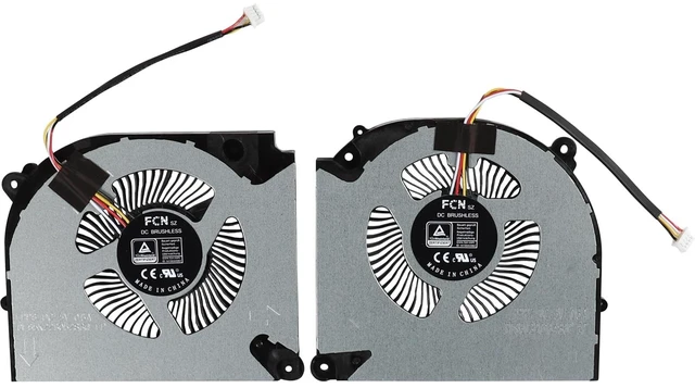 Main image of CPU+GPU Cooling Fan for Gigabyte G5 KF KE GE MF RC55 RTX3050 2023 Laptop | G5KF G5KE G5GE G5MF Cooler Fan Replacement, DC5V 0.5A, 4wires 4Pin