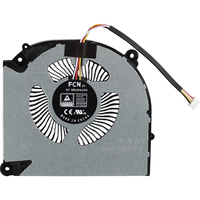 Alt view image 4 of 7 - CPU+GPU Cooling Fan for Gigabyte G5 KF KE GE MF RC55 RTX3050 2023 Laptop | G5KF G5KE G5GE G5MF Cooler Fan Replacement, DC5V 0.5A, 4wires 4Pin