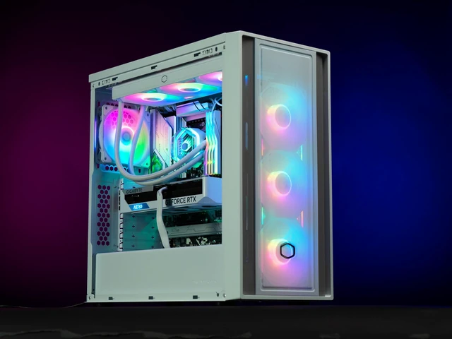 Alt view image 3 of 3 - Cooler Master SickleFlow Edge 360 White Single-Frame aRGB PC Case|Liquid Cooler Fan, 360mm, Single Modular Cable, PWM 2,050 RPM, Air Balance Blades, Loop Dynamic Bearing, Radiant aRGB Lighting