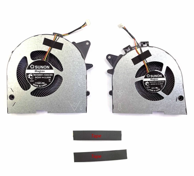 Main image of Bestparts Fan Replacement for Legion Y545 - Original CPU+GPU Cooling Fan Replacement for Lenovo Legion Y545 (Type: 81Q6) P/N: 5H40S19931 (Not for Legion Y545-PG0)