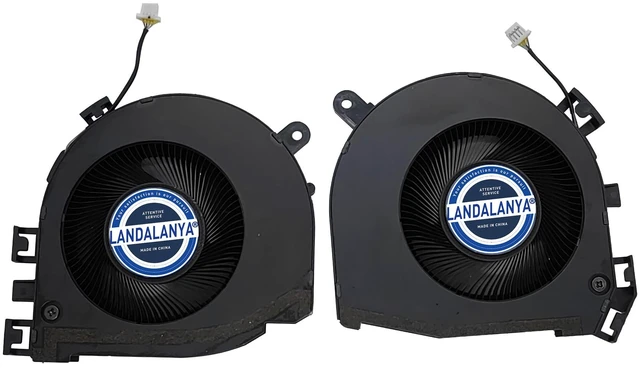 Main image of LANDALANYA Replacement New CPU and GPU Cooling Fan for HP ZBook Fury 16 G9 G10 Laptop ND75C49-21H08.ND75C49-21H09.N19217-001.6033B0110401.6033B0110201.DC5V Fan