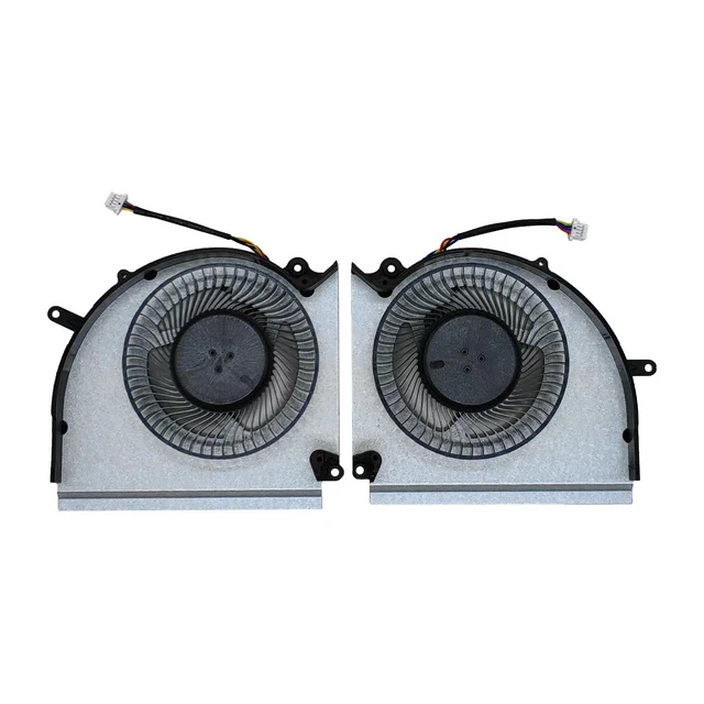 Alt view image 2 of 4 - LANDALANYA Replacement New Laptop CPU and GPU Cooling Fan for MSI GE78HX GP78HX MS-17S1 MS-17S2 PABD1A010SHR N507 PABD1A010SHL N508 DC12V 0.6A Fan