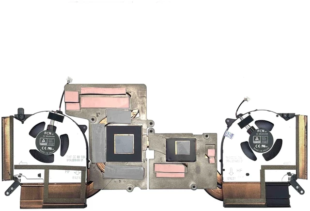 Alt view image 2 of 2 - BestParts CPU+GPU Cooling Fan with Heatsink Replacement for Lenovo Legion 5 Pro-16ACH6H Laptop (Type 82JQ), P/N: 5H40S20277 5H40S20278 5H40S20279