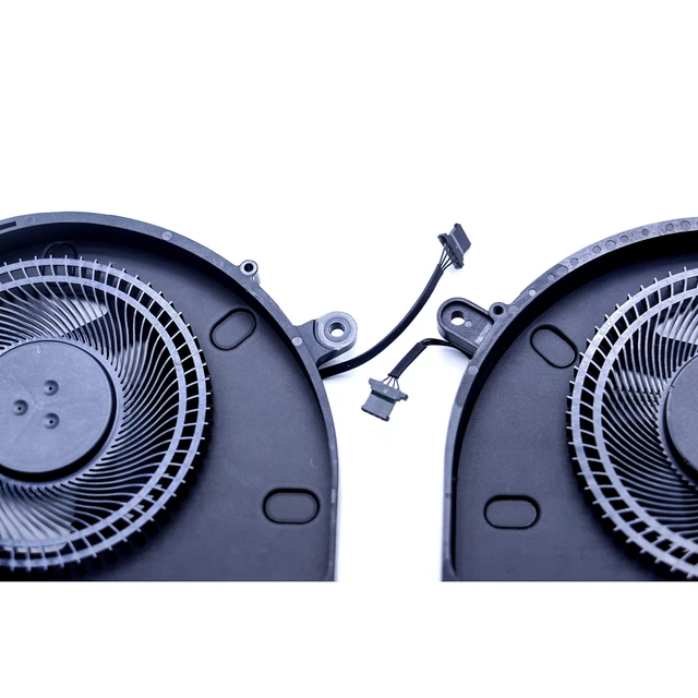 Alt view image 2 of 5 - BDWZNLA Replacement CPU and GPU Cooling Fan for Dell Alienware M17 R3 R4 0H5TYJ 0CNV63 DC28000ROSL EG50061S1-1C010-S9A K13087 DC28000RNSL EG50061S1-C060-S9A K13089 DFS240012BK0T DFSCK324162A2K 12V