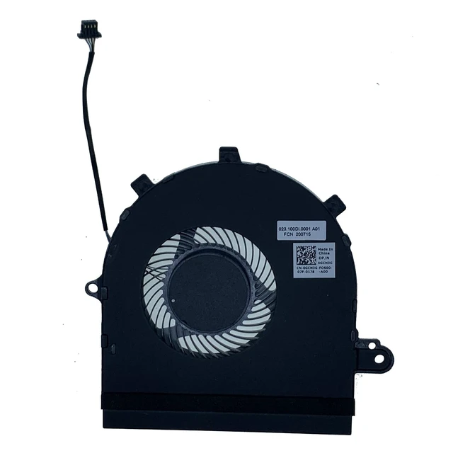 Alt view image 2 of 3 - New CPU Cooling Fan for Dell Inspiron 17 7786 2in1 P36E 15-7586 DC5V | Replacement I7786-7199SLV-PUS Series 023.100DI.0001 023.100DI.0011