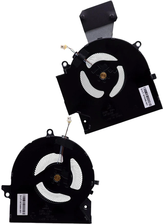 Main image of Deal4GO 5v CPU & GPU Graphics Cooling Fan M57160-001 Replacement for HP Omen 16-B 16-C 16-B0000TX 16-C0001DX (RTX 3050)