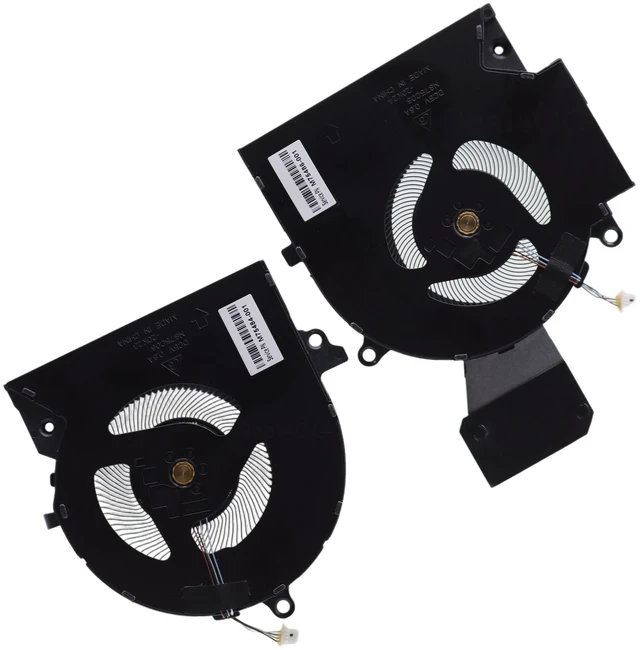 Alt view image 4 of 5 - Deal4GO 5v CPU & GPU Graphics Cooling Fan M57160-001 Replacement for HP Omen 16-B 16-C 16-B0000TX 16-C0001DX (RTX 3050)