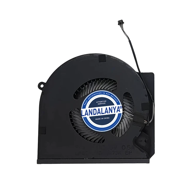 Alt view image 3 of 4 - LANDALANYA Replacement New CPU and GPU Cooling Fan for Razer Blade 16 RZ09-0483 RZ09-0483TEH3 RZ09-0483UWJ4-R3W1 Series 16 Inch Gaming FQDA DFS5K22B05673K FQDB DFS5K22B15673J 14051470 DC5V 0.5A Fan
