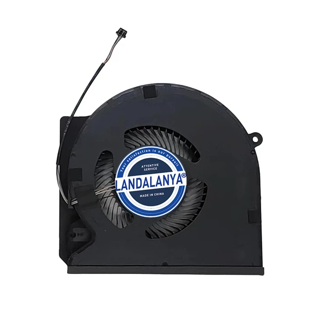 Alt view image 4 of 4 - LANDALANYA Replacement New CPU and GPU Cooling Fan for Razer Blade 16 RZ09-0483 RZ09-0483TEH3 RZ09-0483UWJ4-R3W1 Series 16 Inch Gaming FQDA DFS5K22B05673K FQDB DFS5K22B15673J 14051470 DC5V 0.5A Fan
