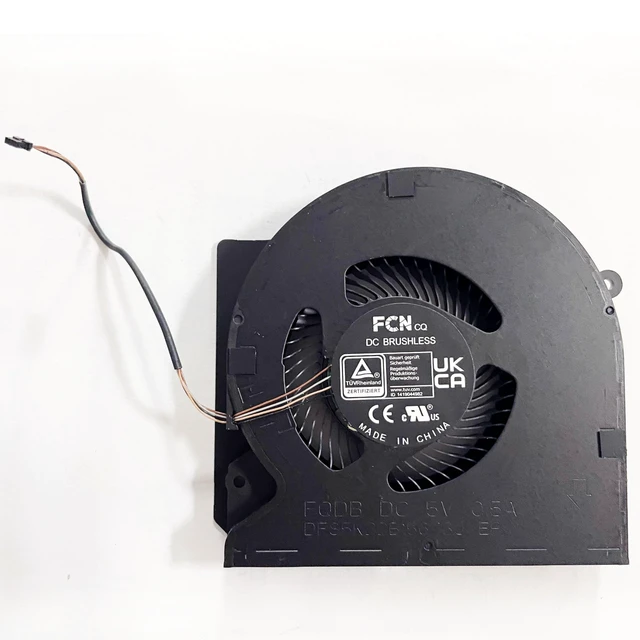 Alt view image 6 of 6 - Fleshy Leaf CPU+GPU Cooling Fan Replacement for Razer Blade 16 RZ09-0483 | RZ09-0483TEH3 RZ09-0483UWJ4-R3W1 Series 16 Inch Gaming 14051470 DC5V DFS5K22B05673K FQDA DFS5K22B15673J FQDB
