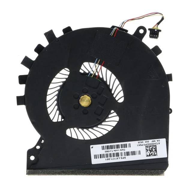 Alt view image 5 of 6 - Replacement CPU&GPU Cooling Fan for HP Pavilion Gaming 15 Laptop 15-DK 15-DK0068WM 15-DK0020NR 0030NR L57170-001 TPN-C141 DC 5V