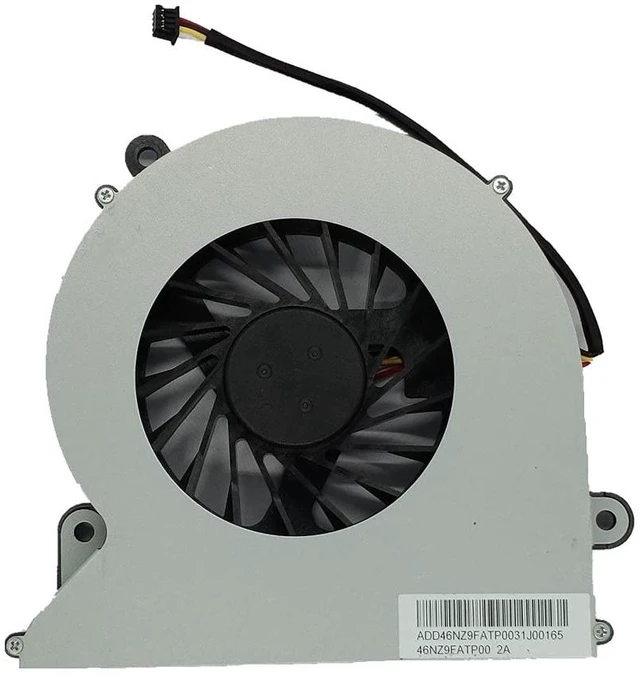 Alt view image 2 of 3 - ZHAWULEEFB Replacement New CPU Cooling Fan for HP Envy AIO 23-O014 All in One Series 766773-001 AB09005HX180B00 00CWNZ9 DC5V 0.5A Fan