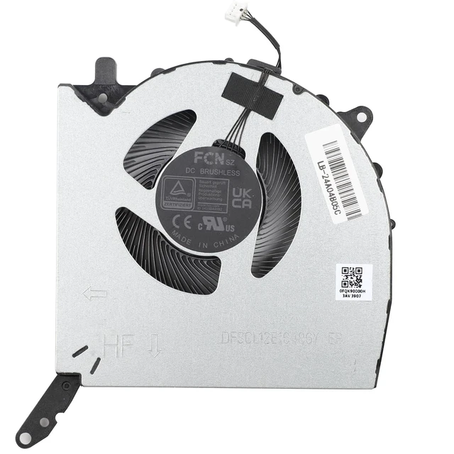 Alt view image 4 of 6 - CPU+GPU Cooling Fan for Lenovo Legion Pro 5 16IRX8 82WK 16ARX8 82WM 2023 | R9000P Y9000P 2023, DC12V 1A, DFSCL12E06486Y FQK8 DFSCL12E16486Y FQK9, 5H40S20807 5H40S20808, Stable operation, Low noise