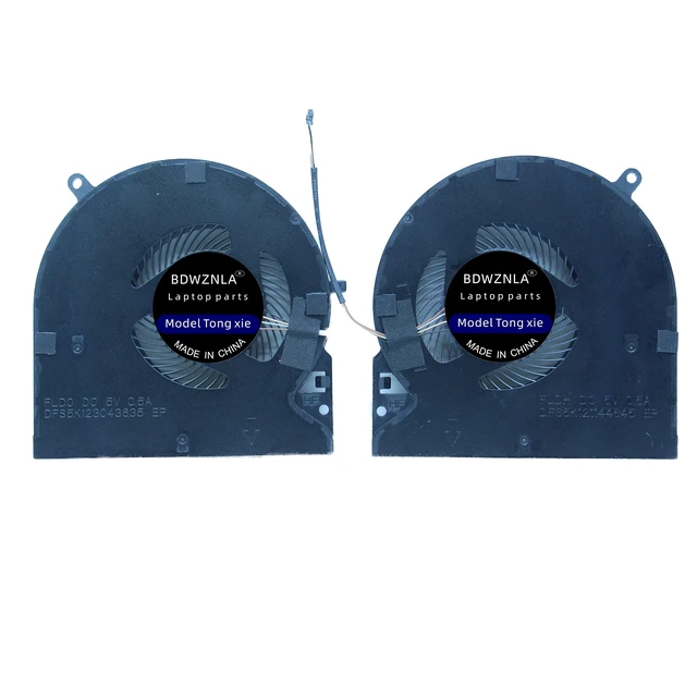 Alt view image 2 of 5 - BDWZNLA New CPU+GPU Cooling Fan for Blade 15" Advanced (2019) | RZ09-0301, Blade 15" Studio Edition (2020) | RZ09-0330Q, Blade 15" Advanced (2020) | RZ09-0330, Blade 15" Advanced (2021) RZ09-0367