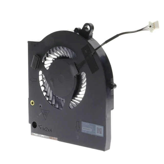 Alt view image 3 of 7 - Replacement CPU&GPU Cooling Fan for DELL Alienware m15 Ryzen R5 R6 2021 EG75071S1-C50-S9A EG75071S1-C60-S9A 06HH2 DC 12V