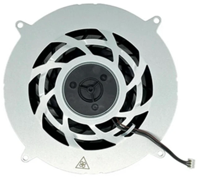 Main image of XBERSTAR PS5 Fan Replacement for Sony PlayStation PS5 Slim Internal Cooling Fan DC12V 1.69A 19 Blades Fan for PS5 Slim CPU Cooling Fan (Black)