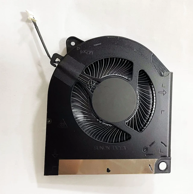 Alt view image 3 of 6 - Fleshy Leaf Replacement CPU+GPU Cooling Fan for Dell G15 5530 2023th DC12V EG75071S1-C280-S9A EG75071S1-C290-S9A