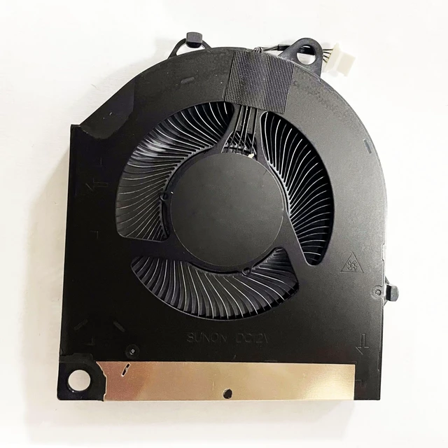 Alt view image 4 of 6 - Fleshy Leaf Replacement CPU+GPU Cooling Fan for Dell G15 5530 2023th DC12V EG75071S1-C280-S9A EG75071S1-C290-S9A