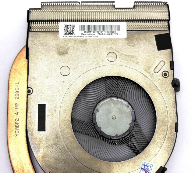 Alt view image 4 of 4 - BestParts New Genuine CPU Cooling Fan with Heatsink Replacement for ThinkPad T14 Gen3 Gen 4, P14s Gen3 Gen 4 (ype 21HF, 21HG), P/N: 5H41B77386 5H41B77388 5H41B77390 5H41B77387