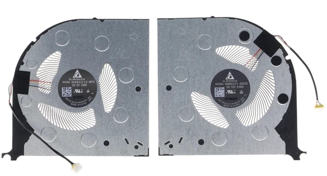 Main image of Replacement CPU&GPU Cooling Fan for Lenovo Legion 7-15IMHG05 15IMH05 C7-15IMH05 2020 Model NS8CC11-20C03 NS8CC12-20C04 5H40S20076 5H40S20077