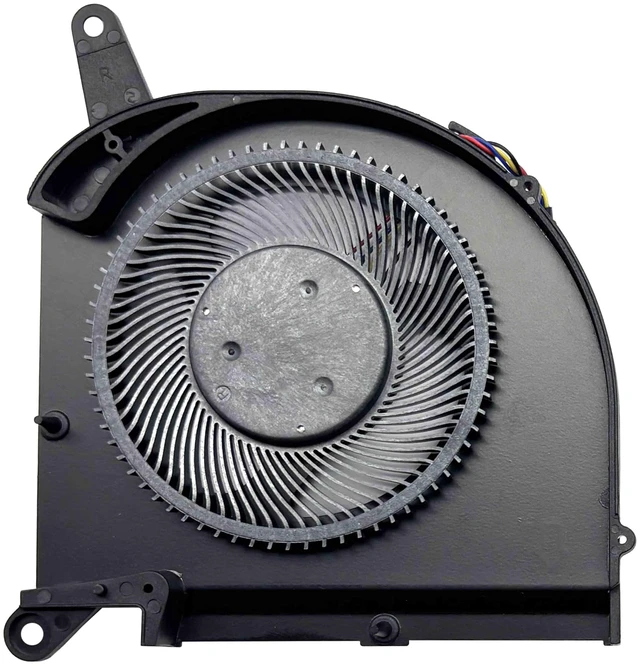 Alt view image 6 of 7 - BestParts New Genuine CPU+GPU Cooling Fan Replacement for Gigabyte AERO 15 (Intel 10th Gen), for AERO 15 (15S) SB KB WB XB YB, P/N: RP75XA RP75XB, PLB07010S12HH (Not OLED Version)