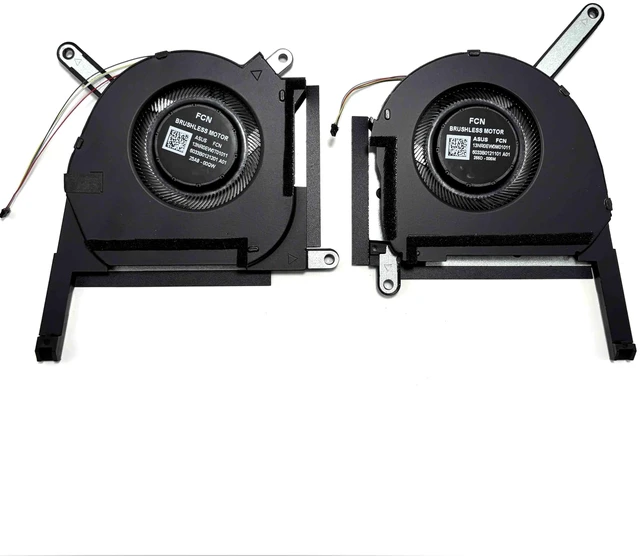 Main image of Cooling Fan for ASUS TUF A16 Advantage Edition (2023) FA617NS, FA617XS | CPU+GPU 5V Fan, P/N: 13NR0EQ0M02011 13NR0EQ0M03011, (Note: Only fit for AMD RX 7600S Graphics)