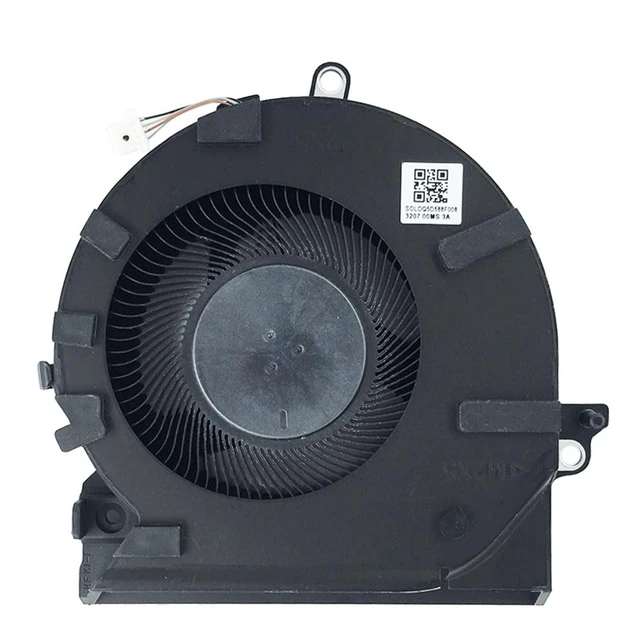 Alt view image 4 of 7 - LAOKOEN New Cooling Fans for HP OMEN 16-b 16-c RTX3050 3050Ti Series DC5V Fan 16-c0001dx TPN-Q265 Q267 M75483-001 M75485-001 EG750070S1-C680-S9A EG750070S1-C690-S9A,(NOT for RTX3060 RTX3070 DC12V Fan)