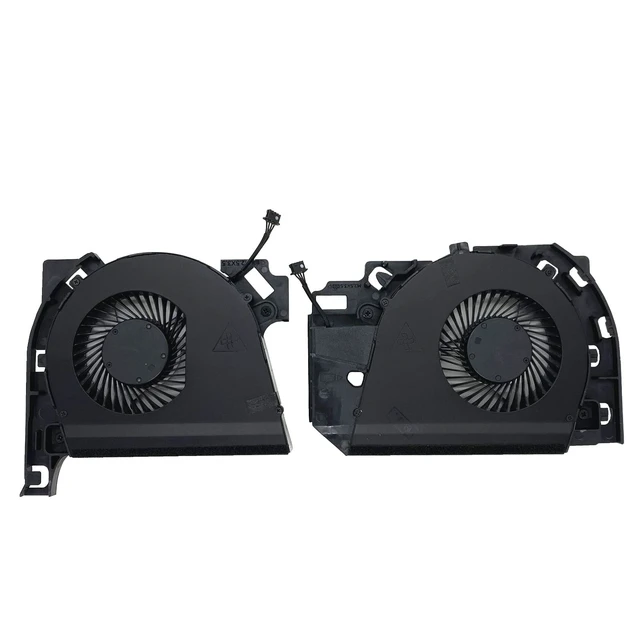 Alt view image 2 of 6 - LANDALANYA Replacement New Laptop CPU and GPU Cooling Fan for HP Mobile Worstation ZBook 17 G3 Series 848377-001 848378-001 7J1850 7J18A0 DFS2004054M0T FGD9 DFS561405PL0T FGDN 5V 0.5A Fan