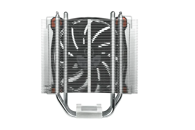 Alt view image 4 of 7 - Thermaltake RIING Silent 150W LGA1200 AM4 Ready Intel/AMD 120mm High Airflow LED Fan CPU Cooler, Red, CL-P022-AL12RE-A