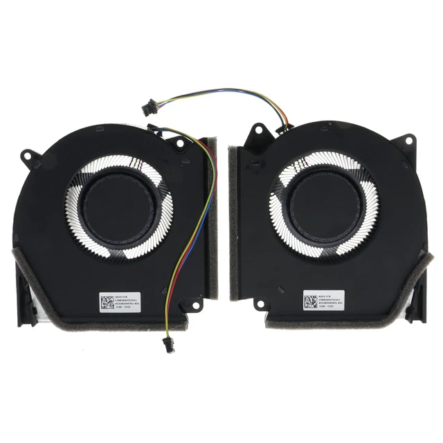 Alt view image 2 of 6 - Replacement CPU & GPU Cooling Fan for ASUS ROG Strix G15 Advantage Edition G513QY G713QY FR8A FR9J DFSCL12E16486T 13NR06X0T02011 FR8B FR9K DFSCK22D05883T 13NR06X0T01011 DC 12V