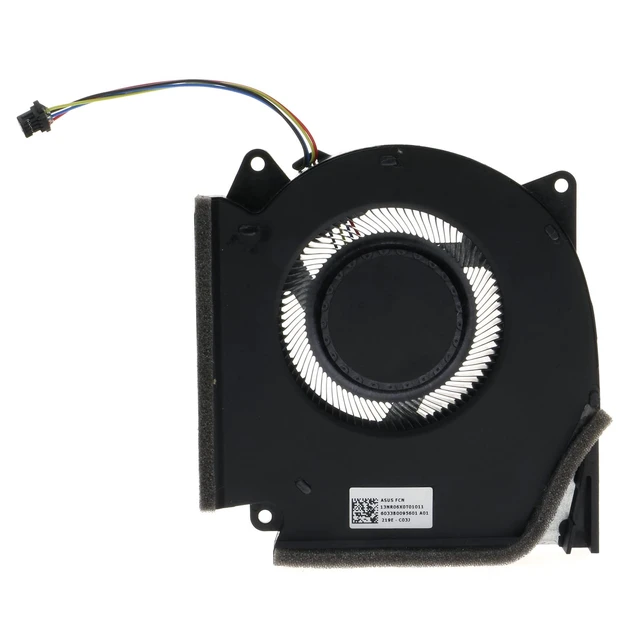 Alt view image 4 of 6 - Replacement CPU & GPU Cooling Fan for ASUS ROG Strix G15 Advantage Edition G513QY G713QY FR8A FR9J DFSCL12E16486T 13NR06X0T02011 FR8B FR9K DFSCK22D05883T 13NR06X0T01011 DC 12V