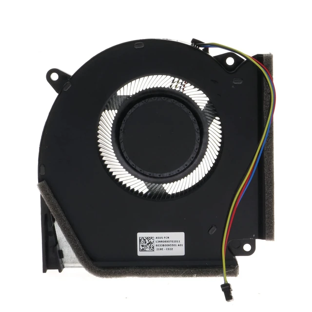 Alt view image 6 of 6 - Replacement CPU & GPU Cooling Fan for ASUS ROG Strix G15 Advantage Edition G513QY G713QY FR8A FR9J DFSCL12E16486T 13NR06X0T02011 FR8B FR9K DFSCK22D05883T 13NR06X0T01011 DC 12V